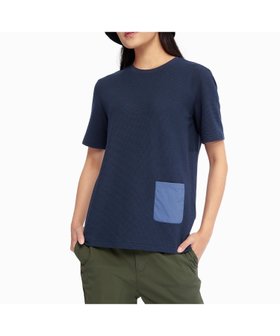 【エーグル/AIGLE】のUVカット ショートスリーブ ワッフルポケット半袖Tシャツ 人気、トレンドファッション・服の通販 founy(ファニー) ファッション Fashion レディースファッション Fashion for Women トップス・カットソー Cut & Sew Tops シャツ・ブラウス・オフィスカジュアル Elegant Blouses & Button-Ups ロングTシャツ・Tシャツ Longline T-Shirts & Tees ショート Short, Short Length シンプル Simple, Minimal スリーブ Sleeve, Long Sleeve / Short Sleeve パッチ Patch, Appliqué ポケット Pocket, Pocket Detail ワッフル Waffle, Waffle Knit 冬 Winter / This Winter 半袖 Short Sleeve, Half Sleeve 春 Spring |ID:prp329100004831777