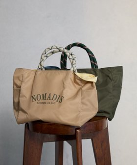 【バビロン/BABYLONE / KIDS】の【NOMADIS】 別注 SAC BAG 人気、トレンドファッション・服の通販 founy(ファニー) ファッション Fashion キッズファッション Fashion for Kids イエロー Yellow オレンジ Orange 春 Spring キャンバス Canvas, Canvas Fabric シンプル Simple, Minimal トートバッグ Tote Bag, Large Shoulder Bag フランス France, French プリント Print, Printed Pattern ポケット Pocket, Pocket Detail 別注 Limited Edition, Custom Order リバーシブル Reversible, Two-Sided S/S・春夏 SS, Spring/Summer, Warm Season 再入荷 Restock / Back in Stock 夏 Summer |ID:prp329100004831782