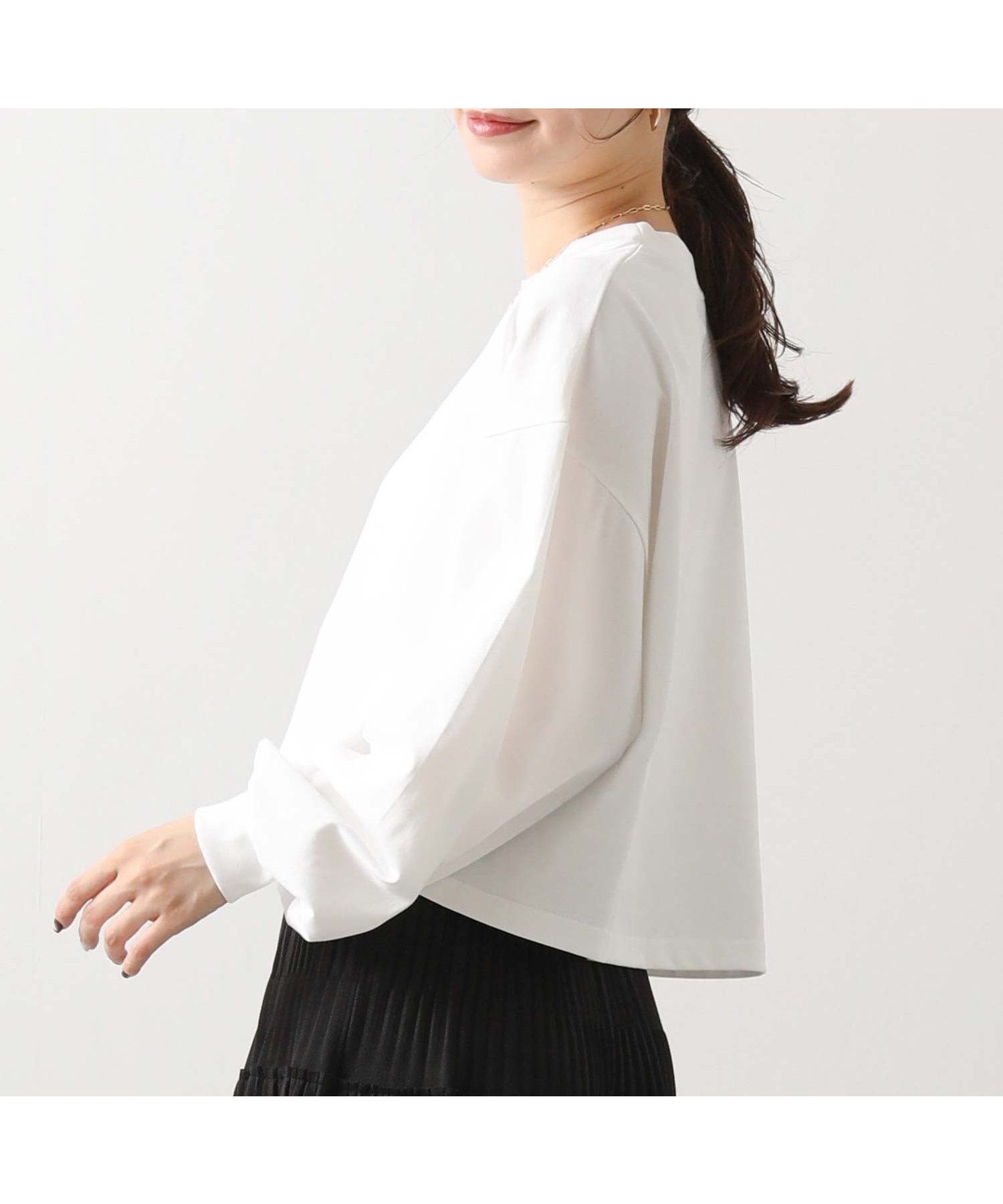 【グレディブリリアン/Gready Brilliant】のGready Brilliant/2_CoショートパフロンT インテリア・キッズ・メンズ・レディースファッション・服の通販 founy(ファニー) 　ファッション　Fashion　レディースファッション　Fashion for Women　トップス・カットソー　Cut & Sew Tops　ロングTシャツ・Tシャツ　Longline T-Shirts & Tees　アクセサリー　Fashion Accessories　スカーフ　Scarf, Neckwear　フロント　Front, Front Design　ベーシック　Basic, Essential　OFF|ID: prp329100004831785 ipo3291000000035181397