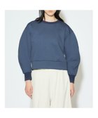 【マーコート/MARcourt】のMIDIUMISOLID for Ladies カーブスリーブダブルニットプルオーバー 人気、トレンドファッション・服の通販 founy(ファニー) ファッション Fashion レディースファッション Fashion for Women トップス・カットソー Cut & Sew Tops ニット Knit Tops & Sweaters カジュアルプルオーバー・ニットトップス Pullovers & Knit Tops / Casual Pullovers カットソー Cut and Sewn Top コンパクト Compact, Small Size ショート Short, Short Length デニム Denim, Jeans Material バランス Balance, Style Balance ボトム Bottoms, Lower Wear ポケット Pocket, Pocket Detail ワイド Wide, Wide Fit 春 Spring 無地 Plain, Solid Color 長袖 Long Sleeve, Full Sleeve thumbnail ブルーグレー|ID: prp329100004831786 ipo3291000000035181417