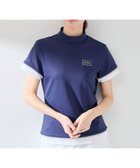 【ジュンアンドロペ/JUN&ROPE】の【UVカット】【速乾】配色コンビモック半袖プルオーバー 人気、トレンドファッション・服の通販 founy(ファニー) ファッション Fashion レディースファッション Fashion for Women トップス・カットソー Cut & Sew Tops カジュアルプルオーバー・ニットトップス Pullovers & Knit Tops / Casual Pullovers ゴルフ Golf ポケット Pocket, Pocket Detail エレガント 上品 Elegant 人気 Popular, Best Seller 半袖 Short Sleeve, Half Sleeve thumbnail ネイビー(40)|ID: prp329100004831796 ipo3291000000035181530