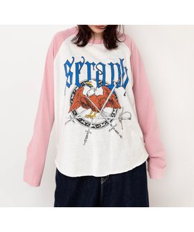 【アールエヌエー/RNA】のM2637 SERAPHラグランロンT 人気、トレンドファッション・服の通販 founy(ファニー) ファッション Fashion レディースファッション Fashion for Women トップス・カットソー Cut & Sew Tops ロングTシャツ・Tシャツ Longline T-Shirts & Tees グラフィック Graphic, Graphic Design モチーフ Motif, Design Theme |ID:prp329100004831800