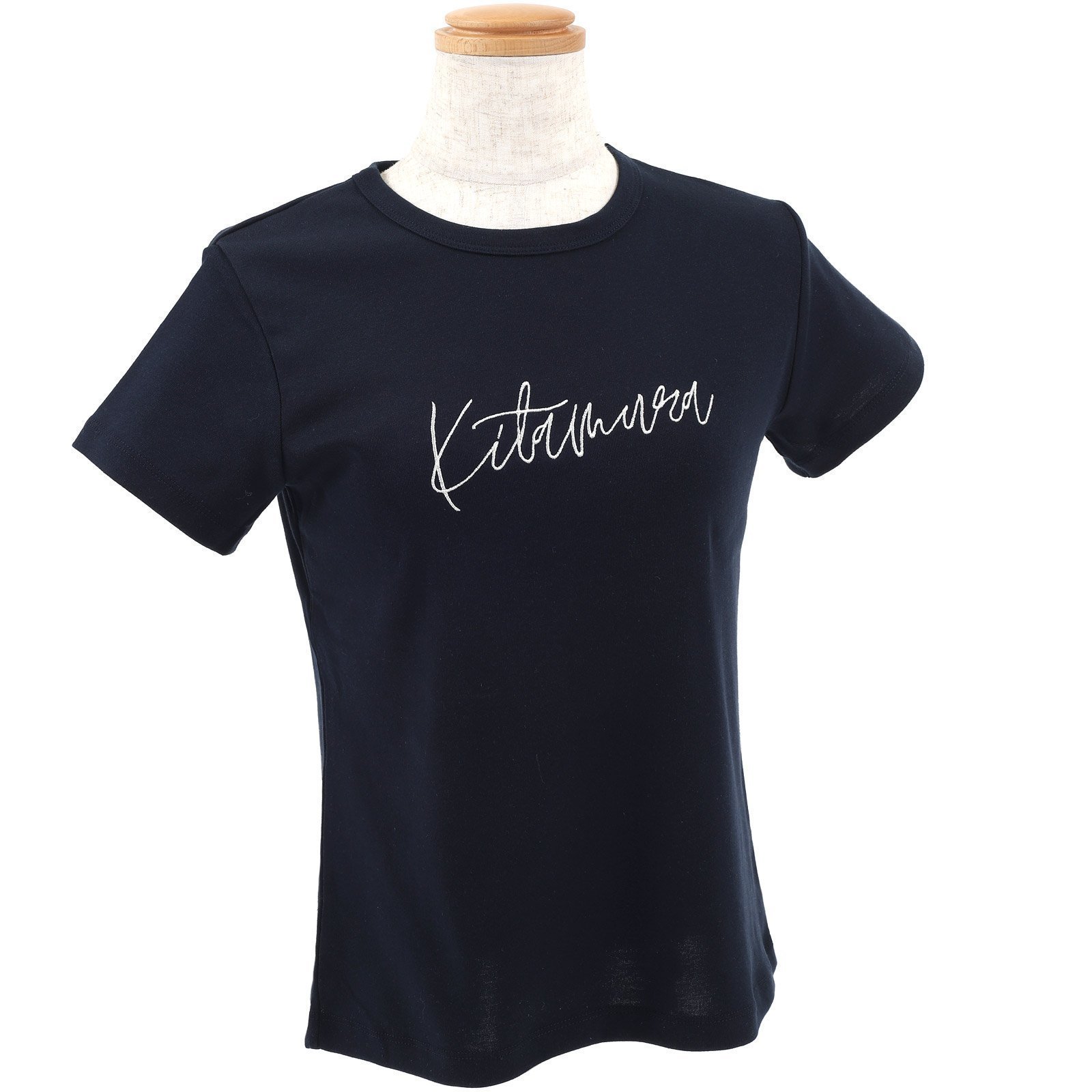 【キタムラ/Kitamura】のTシャツ KH0767 インテリア・キッズ・メンズ・レディースファッション・服の通販 founy(ファニー) 　ファッション　Fashion　レディースファッション　Fashion for Women　トップス・カットソー　Cut & Sew Tops　シャツ・ブラウス・オフィスカジュアル　Elegant Blouses & Button-Ups　ロングTシャツ・Tシャツ　Longline T-Shirts & Tees　なめらか　Smooth, Silky Texture　コンパクト　Compact, Small Size　コンビ　Combo, Combination Style　シルク　Silk, 100% Silk　シンプル　Simple, Minimal　フィット　Fit, Slim Fit　半袖　Short Sleeve, Half Sleeve　ダークブルー10101|ID: prp329100004831812 ipo3291000000035181682