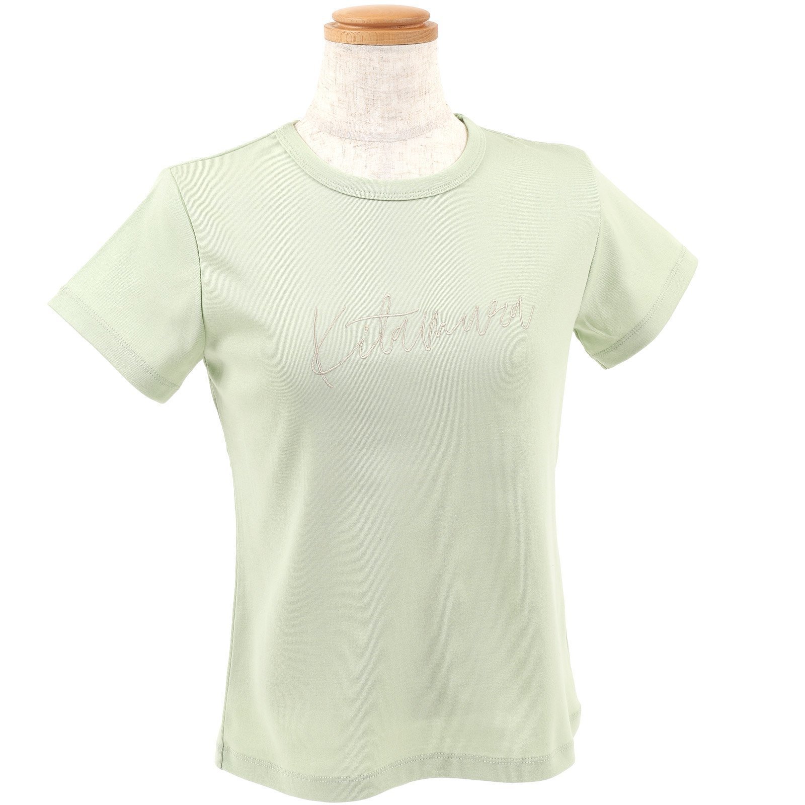 【キタムラ/Kitamura】のTシャツ KH0767 インテリア・キッズ・メンズ・レディースファッション・服の通販 founy(ファニー) 　ファッション　Fashion　レディースファッション　Fashion for Women　トップス・カットソー　Cut & Sew Tops　シャツ・ブラウス・オフィスカジュアル　Elegant Blouses & Button-Ups　ロングTシャツ・Tシャツ　Longline T-Shirts & Tees　なめらか　Smooth, Silky Texture　コンパクト　Compact, Small Size　コンビ　Combo, Combination Style　シルク　Silk, 100% Silk　シンプル　Simple, Minimal　フィット　Fit, Slim Fit　半袖　Short Sleeve, Half Sleeve　ライトグリーン31103|ID: prp329100004831812 ipo3291000000035181703