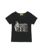【ヒステリックグラマー/HYSTERIC GLAMOUR】のSHE DEVIL HEART刺繍 チビTシャツ 人気、トレンドファッション・服の通販 founy(ファニー) ファッション Fashion レディースファッション Fashion for Women トップス・カットソー Cut & Sew Tops シャツ・ブラウス・オフィスカジュアル Elegant Blouses & Button-Ups ロングTシャツ・Tシャツ Longline T-Shirts & Tees グラフィック Graphic, Graphic Design プリント Print, Printed Pattern リボン Ribbon, Bow thumbnail ブラック|ID: prp329100004831820 ipo3291000000035181765