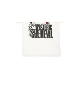 【ヒステリックグラマー/HYSTERIC GLAMOUR】のSHE DEVIL HEART刺繍 チビTシャツ 人気、トレンドファッション・服の通販 founy(ファニー) ファッション Fashion レディースファッション Fashion for Women トップス・カットソー Cut & Sew Tops シャツ・ブラウス・オフィスカジュアル Elegant Blouses & Button-Ups ロングTシャツ・Tシャツ Longline T-Shirts & Tees グラフィック Graphic, Graphic Design プリント Print, Printed Pattern リボン Ribbon, Bow |ID:prp329100004831820