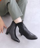 【アルテミス バイ ダイアナ/artemis by DIANA】の素材コンビ ショートブーツ 人気、トレンドファッション・服の通販 founy(ファニー) ファッション Fashion レディースファッション Fashion for Women クッション Cushion, Throw Pillow コンビ Combo, Combination Style 抗菌 Antibacterial, Bacteria-Resistant ショート Short, Short Length シンプル Simple, Minimal スタンダード Standard, Basic メタル Metal, Metal Parts A/W・秋冬 Autumn/Winter 再入荷 Restock / Back in Stock thumbnail 黒人工スムース*|ID: prp329100004831843 ipo3291000000035182025