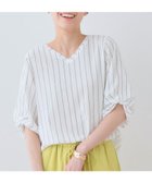 【インディヴィ/INDIVI】の【洗える】タックデザインスリーブ ジャージトップス 人気、トレンドファッション・服の通販 founy(ファニー) ファッション Fashion レディースファッション Fashion for Women トップス・カットソー Cut & Sew Tops シンプル Simple, Minimal ストレッチ Stretch, Stretchy Fabric 洗える Machine Washable thumbnail ホワイト|ID: prp329100004831844 ipo3291000000035182053