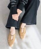 【ル タロン/Le Talon】の《追加 》フロントメタルバブーシュ 人気、トレンドファッション・服の通販 founy(ファニー) ファッション Fashion レディースファッション Fashion for Women シューズ Shoes, Footwear シルバー Silver, Metallic Silver スリット Slit, Slit Detail フラット Flat, Flat Shoes フロント Front, Front Design メタル Metal, Metal Parts ワンポイント One Point, Statement Accent 人気 Popular, Best Seller 春 Spring thumbnail ベージュ|ID: prp329100004831853 ipo3291000000035182110