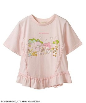【キャンディストリッパー/Candy Stripper】の【MY MELODY】BFFS TOPS 人気、トレンドファッション・服の通販 founy(ファニー) ファッション Fashion レディースファッション Fashion for Women トップス・カットソー Cut & Sew Tops ガーリー Girly, Feminine Style グラフィック Graphic, Graphic Design ビスチェ Bustier, Corset Top ラベンダー Lavender レース Lace, Lace Fabric |ID:prp329100004831854