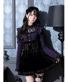 【ノエミ/NOEMIE】のクロスチャームフレアスリーブカットソー 人気、トレンドファッション・服の通販 founy(ファニー) ファッション Fashion レディースファッション Fashion for Women トップス・カットソー Cut & Sew Tops カットソー・ベーシックTシャツ Cut-and-Sewn Tops / Stretch Tees & Basics カットソー Cut and Sewn Top クラシカル Classical, Vintage-Inspired スクエア Square, Square Shape チャーム Charm, Pendant フリル Frill, Ruffle ミックス Mix, Mixed Style ヨーク Yoke, Yoke Design リボン Ribbon, Bow レース Lace, Lace Fabric ロマンティック Romantic, Feminine Style thumbnail 紫|ID: prp329100004831888 ipo3291000000035182533