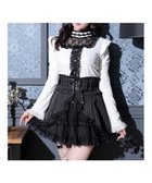 【ノエミ/NOEMIE】のクロスチャームフレアスリーブカットソー 人気、トレンドファッション・服の通販 founy(ファニー) ファッション Fashion レディースファッション Fashion for Women トップス・カットソー Cut & Sew Tops カットソー・ベーシックTシャツ Cut-and-Sewn Tops / Stretch Tees & Basics カットソー Cut and Sewn Top クラシカル Classical, Vintage-Inspired スクエア Square, Square Shape チャーム Charm, Pendant フリル Frill, Ruffle ミックス Mix, Mixed Style ヨーク Yoke, Yoke Design リボン Ribbon, Bow レース Lace, Lace Fabric ロマンティック Romantic, Feminine Style thumbnail オフホワイト|ID: prp329100004831888 ipo3291000000035182535