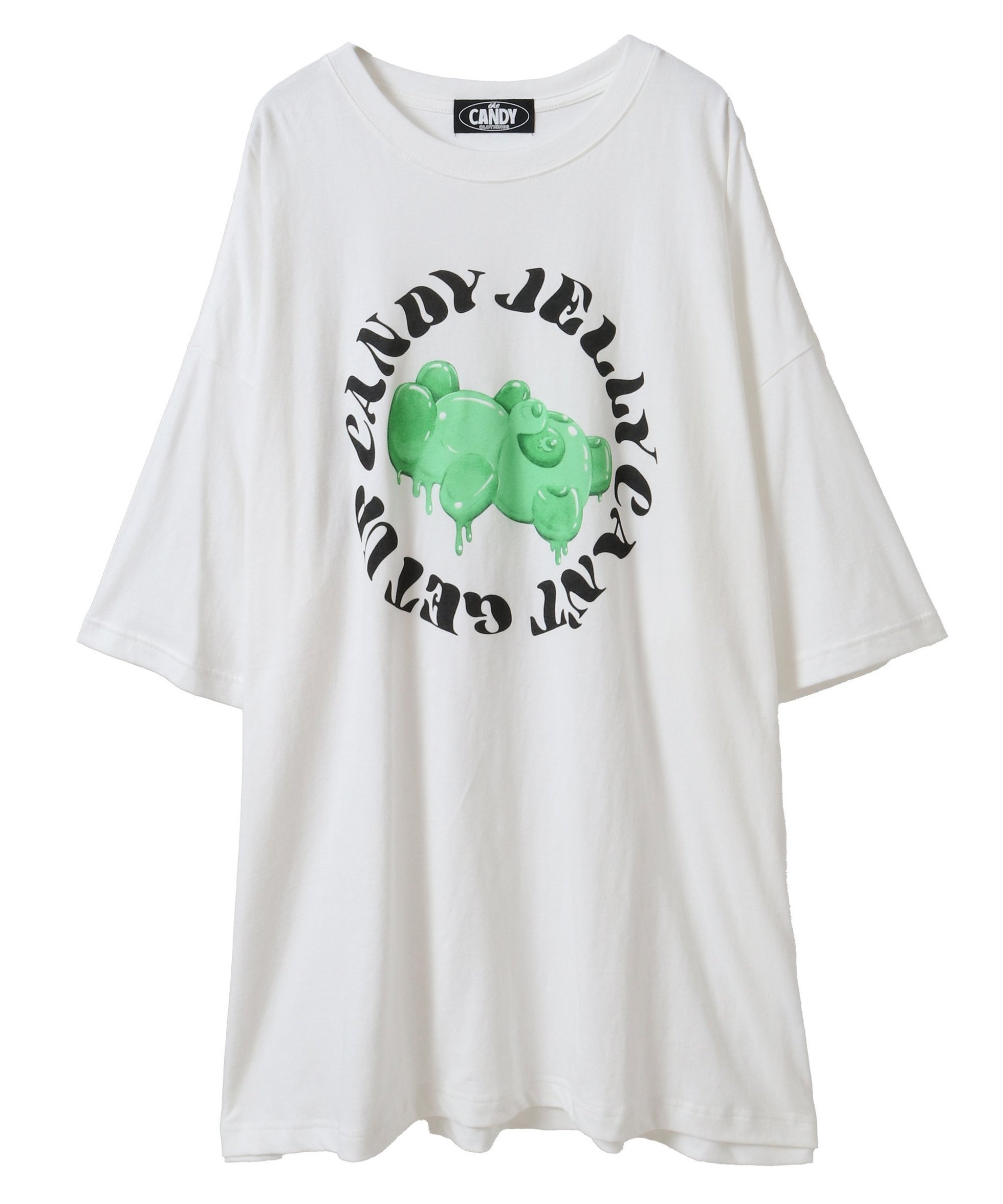【キャンディストリッパー/Candy Stripper】のJELLY PEPE BIG BIG TEE 人気、トレンドファッション・服の通販 founy(ファニー) ファッション Fashion レディースファッション Fashion for Women キャラクター Character, Licensed Characters グラフィック Graphic, Graphic Design ルーズ Loose, Oversized other-1|ID: prp329100004831902 ipo3291000000035182874