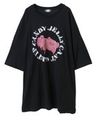 【キャンディストリッパー/Candy Stripper】のJELLY PEPE BIG BIG TEE 人気、トレンドファッション・服の通販 founy(ファニー) ファッション Fashion レディースファッション Fashion for Women キャラクター Character, Licensed Characters グラフィック Graphic, Graphic Design ルーズ Loose, Oversized thumbnail BLACK|ID: prp329100004831902 ipo3291000000035182876