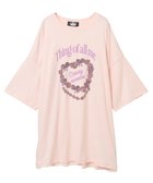 【キャンディストリッパー/Candy Stripper】のCANDY SWEETIE BIG BIG TEE 人気、トレンドファッション・服の通販 founy(ファニー) ファッション Fashion レディースファッション Fashion for Women イラスト Illustration プリント Print, Printed Pattern ルーズ Loose, Oversized thumbnail PINK|ID: prp329100004831904 ipo3291000000035182884