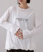 【バブ ブージュルード/Bab Bou Jeloud】の箔エンボスロンTチュニック 人気、トレンドファッション・服の通販 founy(ファニー) ファッション Fashion レディースファッション Fashion for Women トップス・カットソー Cut & Sew Tops ロングTシャツ・Tシャツ Longline T-Shirts & Tees おすすめ Recommended / Our Picks ショルダー Shoulder, Shoulder Strap チュニック Tunic, Long Top ドロップ Drop Shoulder, Dropped Style ボトム Bottoms, Lower Wear ビジネス 仕事 通勤 Business / Work / Commuting 再入荷 Restock / Back in Stock 夏 Summer thumbnail OFFWHITE|ID: prp329100004831905 ipo3291000000035182898