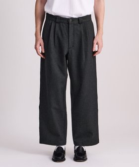 【サタデイズ ニューヨークシティ/SATURDAYS NYC】のGeorge Wool Wide Two Tuck Pant 人気、トレンドファッション・服の通販 founy(ファニー) ファッション Fashion レディースファッション Fashion for Women アクリル Acrylic Material ジャケット Jacket, Outerwear ストレート Straight, Straight Cut セットアップ Set-Up, Coordinated Outfit パターン Pattern, Design Print ビンテージ Vintage, Retro Style リラックス Relax, Relaxed Fit ワイド Wide, Wide Fit エレガント 上品 Elegant |ID:prp329100004831910
