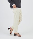 【イッツインターナショナル/I.T.'S. international】の【洗える・ストレッチ】ベーシックテーパードパンツ 人気、トレンドファッション・服の通販 founy(ファニー) ファッション Fashion レディースファッション Fashion for Women パンツ Pants & Trousers おすすめ Recommended / Our Picks ストレッチ Stretch, Stretchy Fabric センター Center, Center Line パターン Pattern, Design Print ベーシック Basic, Essential ポケット Pocket, Pocket Detail 洗える Machine Washable thumbnail オフホワイト|ID: prp329100004831912 ipo3291000000035183011