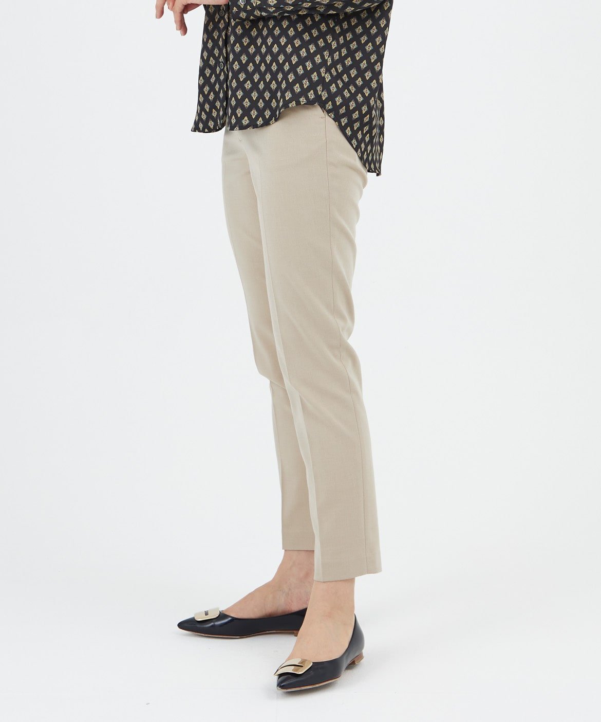 【イッツインターナショナル/I.T.'S. international】の【洗える・ストレッチ】ベーシックテーパードパンツ インテリア・キッズ・メンズ・レディースファッション・服の通販 founy(ファニー) ファッション Fashion レディースファッション Fashion for Women パンツ Pants & Trousers おすすめ Recommended / Our Picks ストレッチ Stretch, Stretchy Fabric センター Center, Center Line パターン Pattern, Design Print ベーシック Basic, Essential ポケット Pocket, Pocket Detail 洗える Machine Washable ベージュ|ID: prp329100004831912 ipo3291000000035183012