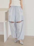 【ファーファー/FURFUR】のマルチウェイトラックパンツ 人気、トレンドファッション・服の通販 founy(ファニー) ファッション Fashion レディースファッション Fashion for Women パンツ Pants & Trousers ショート Short, Short Length スマート Smart, Elegant トレンド Trend, Trending Now パイピング Piping, Trim Design フェミニン Feminine, Girly レース Lace, Lace Fabric 切替 Switching, Contrast Panel thumbnail LBLU[081]|ID: prp329100004831921 ipo3291000000035183103