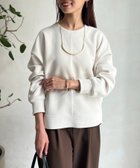 【シェトワ/Chez toi】の軽量ボンディングドロップスリーブプルオーバー 人気、トレンドファッション・服の通販 founy(ファニー) ファッション Fashion レディースファッション Fashion for Women トップス・カットソー Cut & Sew Tops カジュアルプルオーバー・ニットトップス Pullovers & Knit Tops / Casual Pullovers 軽量 Lightweight, Ultra Light デニム Denim, Jeans Material フリル Frill, Ruffle フレア Flare, Flared ボンディング Bonding, Bonded Fabric ワイド Wide, Wide Fit 再入荷 Restock / Back in Stock おすすめ Recommended / Our Picks thumbnail アイボリー|ID: prp329100004832146 ipo3291000000035184919