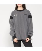 【ニッキー/nikki】のKappa/フットボールルックTシャツ 人気、トレンドファッション・服の通販 founy(ファニー) ファッション Fashion レディースファッション Fashion for Women トップス・カットソー Cut & Sew Tops シャツ・ブラウス・オフィスカジュアル Elegant Blouses & Button-Ups ロングTシャツ・Tシャツ Longline T-Shirts & Tees ショート Short, Short Length ストライプ Stripe, Striped Pattern スリーブ Sleeve, Long Sleeve / Short Sleeve ミックス Mix, Mixed Style ルーズ Loose, Oversized ロング Long, Long-Length thumbnail GY|ID: prp329100004832161 ipo3291000000035185183