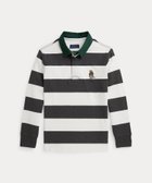 【ラルフローレン/RALPH LAUREN / KIDS】の(ボーイズ 8才~20才)Polo ベア コットン ラグビー シャツ 人気、トレンドファッション・服の通販 founy(ファニー) ファッション Fashion キッズファッション Fashion for Kids インド Indian Textile ウォッシュ Washed Finish ストライプ Stripe, Striped Pattern スリット Slit, Slit Detail ツイル Twist, Twisted Detail 長袖 Long Sleeve, Full Sleeve ボーイズ Boyish, Boy Style ラバー Rubber, Rubber Sole thumbnail 999マルチカラー|ID: prp329100004832170 ipo3291000000035185252