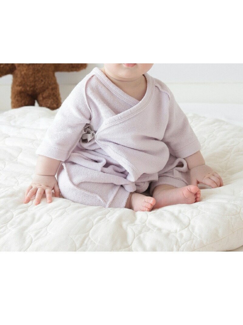 【こども ビームス/コドモ ビームス / KIDS】のsmile cotton * こども ビームス / 別注 パイル コンビ肌着(50~80cm) インテリア・キッズ・メンズ・レディースファッション・服の通販 founy(ファニー) 　ファッション　Fashion　キッズファッション　Fashion for Kids　コンビ　Combo, Combination Style　シューズ　Shoes, Footwear　ノースリーブ　Sleeveless, No-Sleeve　ベビー　Baby, Babywear　別注　Limited Edition, Custom Order　ロンパース　Romper, Jumpsuit　LILAC|ID: prp329100004832172 ipo3291000000035185270