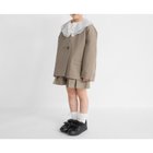 【ブランシェス/branshes / KIDS】の【WEB限定/DRC/フォーマル】ノーカラージャケット+プリーツキュロット2点セット 人気、トレンドファッション・服の通販 founy(ファニー) ファッション Fashion キッズファッション Fashion for Kids インナー Innerwear キュロット Culottes, Wide Shorts ジャケット Jacket, Outerwear ストレッチ Stretch, Stretchy Fabric セットアップ Set-Up, Coordinated Outfit フォーマル Formal, Dressy プリーツ Pleats, Pleated ポケット Pocket, Pocket Detail リラックス Relax, Relaxed Fit 入学式 Entrance Ceremony 結婚式 Wedding thumbnail ベージュ|ID: prp329100004832178 ipo3291000000035185331