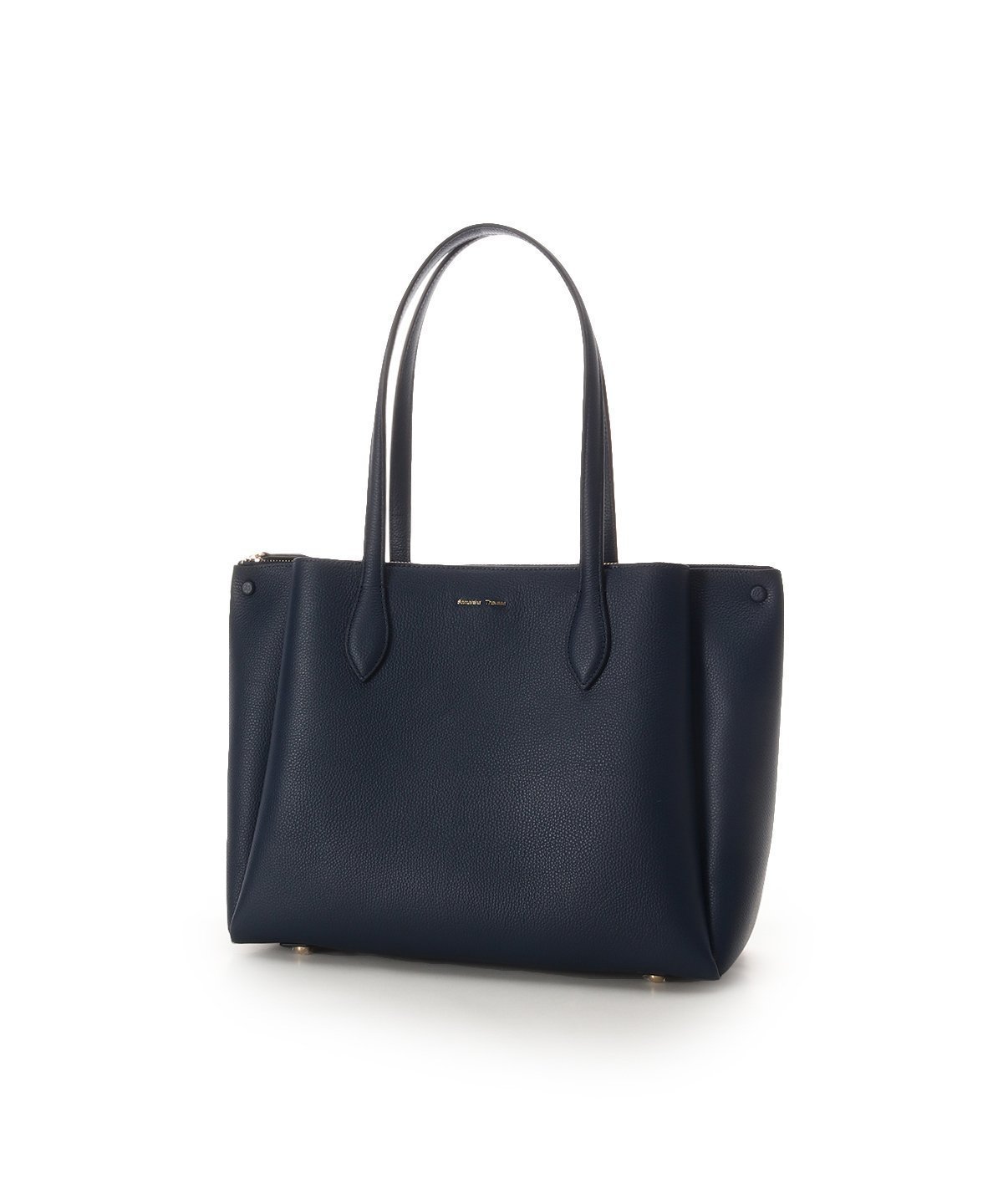 【サマンサタバサ/SamanTha Thavasa】のDream bag for レザートートバッグ インテリア・キッズ・メンズ・レディースファッション・服の通販 founy(ファニー) 　ファッション　Fashion　レディースファッション　Fashion for Women　バッグ　Bags　シンプル　Simple, Minimal　スマート　Smart, Elegant　ポケット　Pocket, Pocket Detail　ワーク　Workwear, Utility Style　ネイビー|ID: prp329100004832179 ipo3291000000035185334