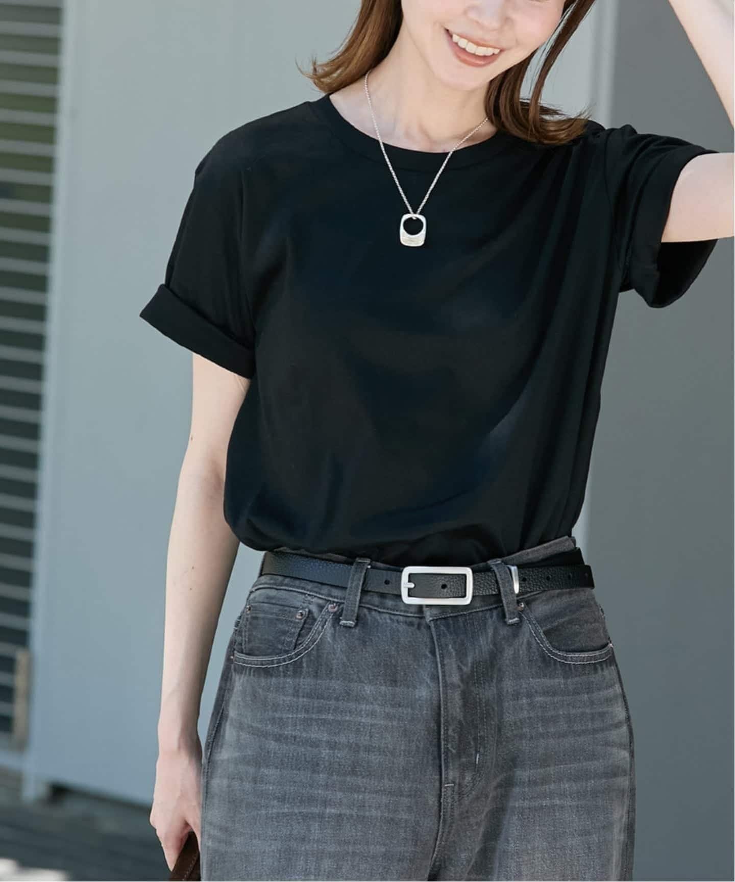 【ジャーナルスタンダード/JOURNAL STANDARD】の《追加4》汗ジミ防止ナノシアハーフスリーブT インテリア・キッズ・メンズ・レディースファッション・服の通販 founy(ファニー) 　ファッション　Fashion　レディースファッション　Fashion for Women　2025年　2025　2025-2026秋冬・A/W　Autumn/Winter 2025–26 AW25–26　おすすめ　Recommended / Our Picks　コンパクト　Compact, Small Size　ジャケット　Jacket, Outerwear　スタンダード　Standard, Basic　ベーシック　Basic, Essential　夏　Summer　ブラック|ID: prp329100004832185 ipo3291000000035185389