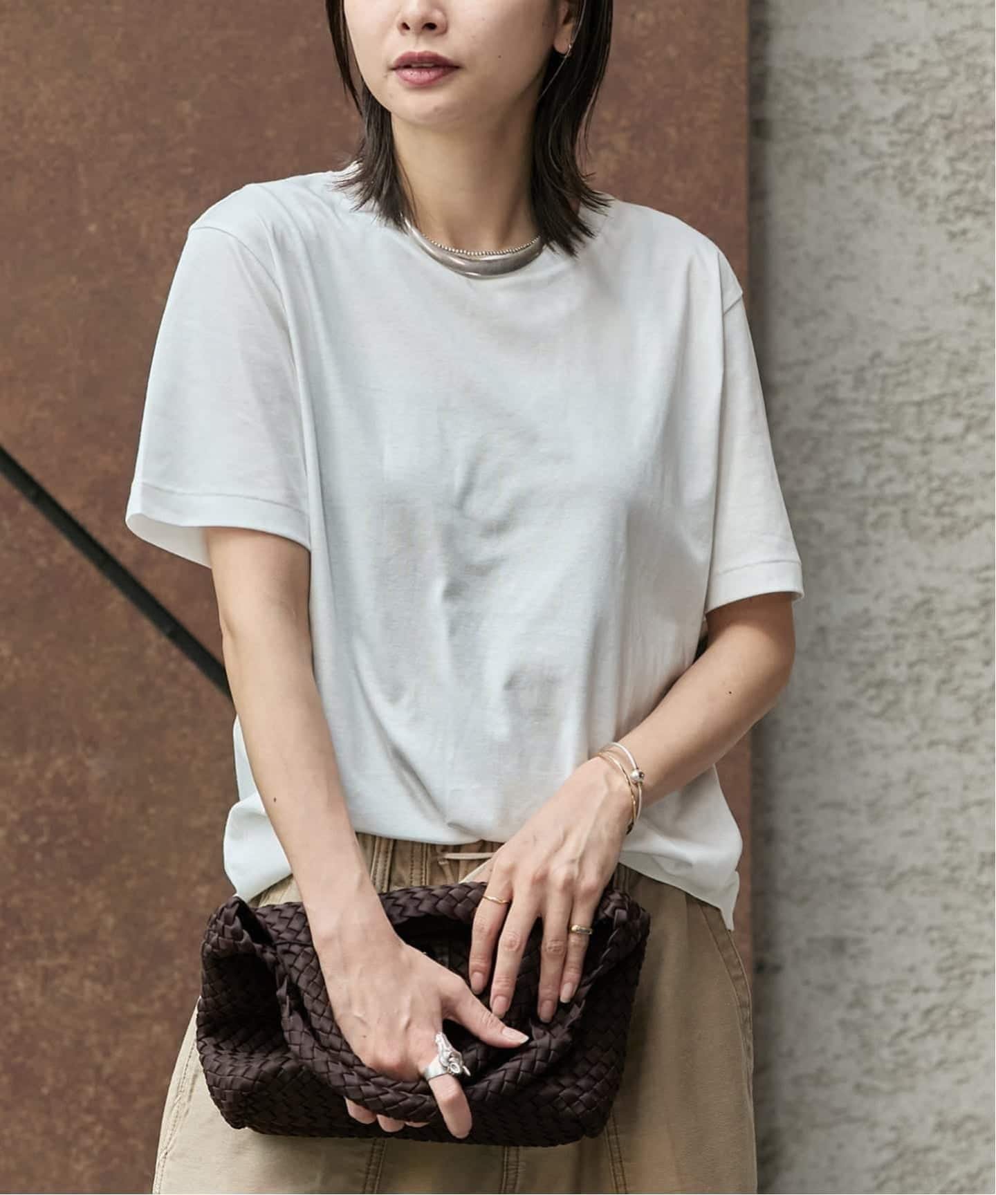 【ジャーナルスタンダード/JOURNAL STANDARD】の《追加4》汗ジミ防止ナノシアハーフスリーブT インテリア・キッズ・メンズ・レディースファッション・服の通販 founy(ファニー) 　ファッション　Fashion　レディースファッション　Fashion for Women　2025年　2025　2025-2026秋冬・A/W　Autumn/Winter 2025–26 AW25–26　おすすめ　Recommended / Our Picks　コンパクト　Compact, Small Size　ジャケット　Jacket, Outerwear　スタンダード　Standard, Basic　ベーシック　Basic, Essential　夏　Summer　ホワイト|ID: prp329100004832185 ipo3291000000035185395