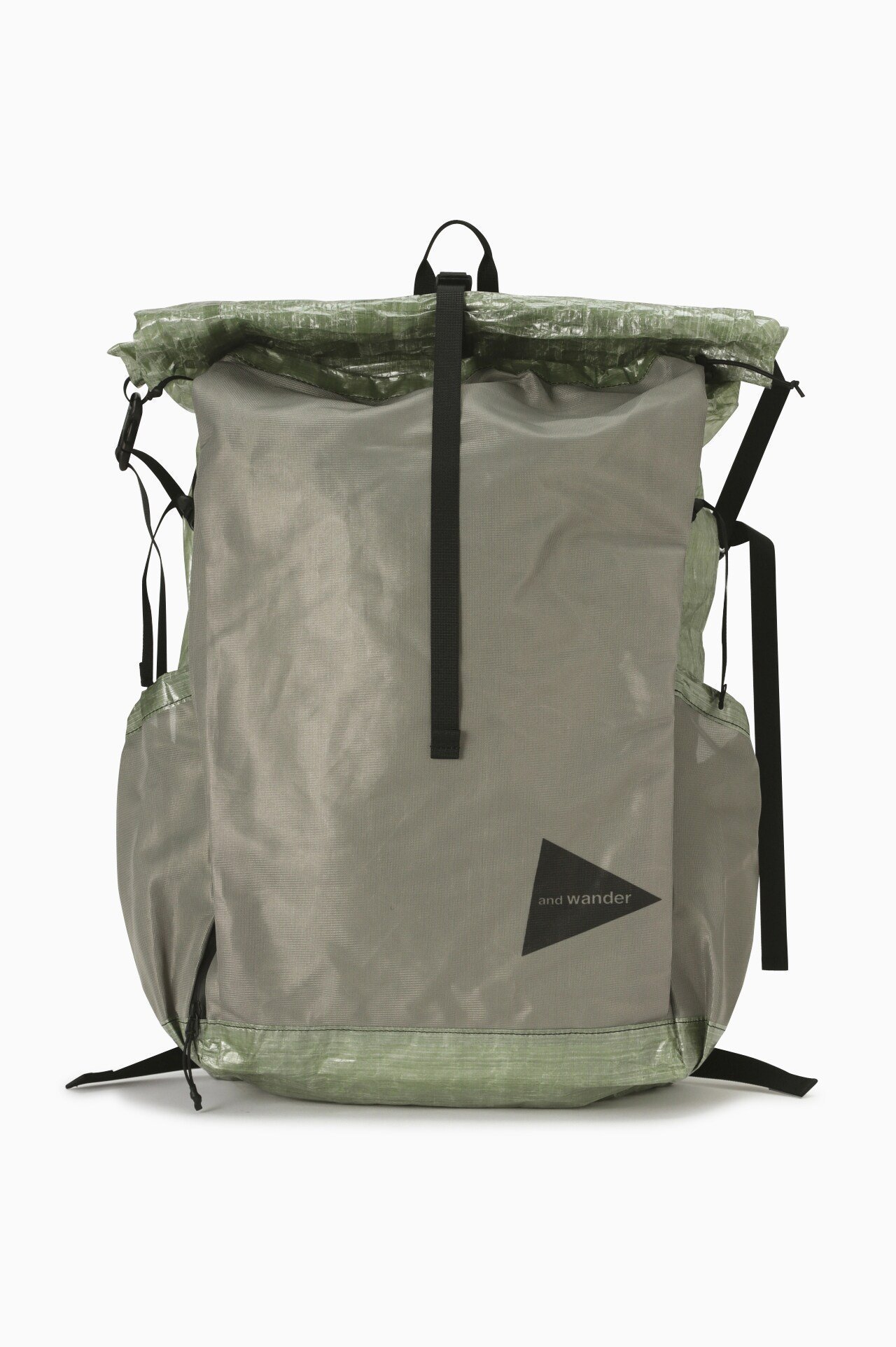 【アンドワンダー/and wander】のUL backpack with Dyneema インテリア・キッズ・メンズ・レディースファッション・服の通販 founy(ファニー) 　ファッション　Fashion　レディースファッション　Fashion for Women　フロント　Front, Front Design　ポケット　Pocket, Pocket Detail　軽量　Lightweight, Ultra Light　green|ID: prp329100004832190 ipo3291000000035185455