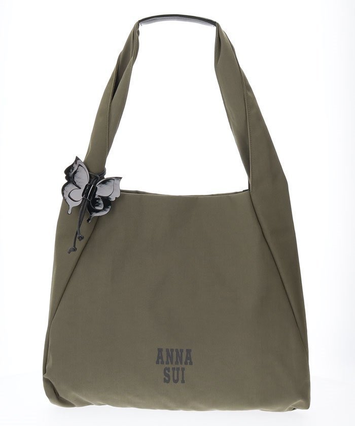 【クイーポ/KUIPO】のメリー トートバッグ インテリア・キッズ・メンズ・レディースファッション・服の通販 founy(ファニー) 　ファッション　Fashion　レディースファッション　Fashion for Women　バッグ　Bags　チャーム　Charm, Pendant　日本製　Made In Japan　カーキ|ID: prp329100004832201 ipo3291000000035185577