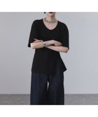 【アダム エ ロペ/ADAM ET ROPE'】のシェイプTシャツ 人気、トレンドファッション・服の通販 founy(ファニー) ファッション Fashion レディースファッション Fashion for Women トップス・カットソー Cut & Sew Tops シャツ・ブラウス・オフィスカジュアル Elegant Blouses & Button-Ups ロングTシャツ・Tシャツ Longline T-Shirts & Tees 2026年 2026 おすすめ Recommended / Our Picks ウォッシャブル Machine Washable シェイプ Shape, Slim Fit シンプル Simple, Minimal スラックス Slacks, Dress Pants スリット Slit, Slit Detail デニム Denim, Jeans Material ポケット Pocket, Pocket Detail ラベンダー Lavender A/W・秋冬 Autumn/Winter thumbnail ブラック(01)|ID: prp329100004832203 ipo3291000000035185590