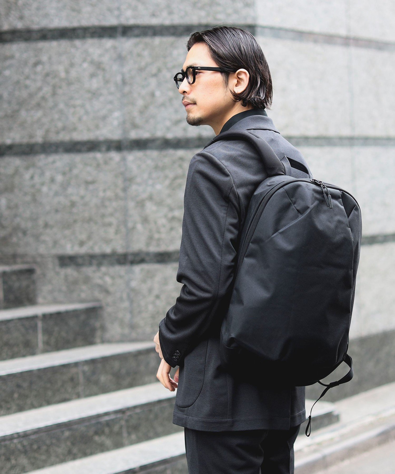 【ビーミングライフストア/B:MING LIFE STORE / MEN】のWEXLEY / STEM P300D バックパック インテリア・キッズ・メンズ・レディースファッション・服の通販 founy(ファニー) 　ファッション　Fashion　メンズファッション　Fashion for Men　スリーブ　Sleeve, Long Sleeve / Short Sleeve　トレンド　Trend, Trending Now　フロント　Front, Front Design　ブロッキング　Color Blocking, Panel Design　ポケット　Pocket, Pocket Detail　モダン　Modern, Contemporary　軽量　Lightweight, Ultra Light　BLACK|ID: prp329100004832205 ipo3291000000035185601