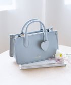 【サマンサタバサ プチチョイス/SamanTha Thavasa PeTiT Choice】のハートミラーチャーム付きスクエアショルダー 人気、トレンドファッション・服の通販 founy(ファニー) ファッション Fashion レディースファッション Fashion for Women ショルダー Shoulder, Shoulder Strap シンプル Simple, Minimal スクエア Square, Square Shape チェーン Chain, Chain Strap チャーム Charm, Pendant ポケット Pocket, Pocket Detail 財布 Wallet, Purse thumbnail ライトブルー|ID: prp329100004832207 ipo3291000000035185637