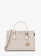 【マイケルコース/MICHAEL KORS】のSHEILA センタージップ サッチェル ミディアム - MKシグネチャー マイケルコース 人気、トレンドファッション・服の通販 founy(ファニー) ファッション Fashion レディースファッション Fashion for Women コレクション Collection, Seasonal Line ラグジュアリー Luxury, Elegant thumbnail BEIGE|ID: prp329100004832210 ipo3291000000035185653