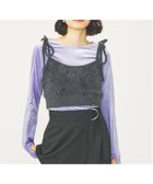 【ミルクフェド/MILKFED.】のSHAGGY NECK RIBBON CAMISOLE 人気、トレンドファッション・服の通販 founy(ファニー) ファッション Fashion レディースファッション Fashion for Women コンパクト Compact, Small Size 今季 This Season, Current Season ショート Short, Short Length トレンド Trend, Trending Now バランス Balance, Style Balance ビスチェ Bustier, Corset Top ボトム Bottoms, Lower Wear リボン Ribbon, Bow 再入荷 Restock / Back in Stock おすすめ Recommended / Our Picks thumbnail CHARCOAL|ID: prp329100004832215 ipo3291000000035185685