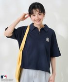 【フリークスストア/FREAK'S STORE】のMLB ポロTシャツ 25SS 人気、トレンドファッション・服の通販 founy(ファニー) ファッション Fashion レディースファッション Fashion for Women トップス・カットソー Cut & Sew Tops シャツ・ブラウス・オフィスカジュアル Elegant Blouses & Button-Ups ロングTシャツ・Tシャツ Longline T-Shirts & Tees 2025年 2025 2025春夏・S/S Spring/Summer 2025 SS25 シンプル Simple, Minimal スペシャル Special, Limited Edition ブルゾン Blouson, Bomber Jacket ポロシャツ Polo Shirt, Collared Tee 人気 Popular, Best Seller 夏 Summer S/S・春夏 SS, Spring/Summer, Warm Season thumbnail ネイビー|ID: prp329100004832223 ipo3291000000035185791