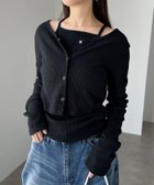 【アンドミー/andme】のマルチway テレコリブ トップス 人気、トレンドファッション・服の通販 founy(ファニー) ファッション Fashion レディースファッション Fashion for Women トップス・カットソー Cut & Sew Tops アメリカン American Style キャミソール Camisole, Spaghetti Strap Top ショート Short, Short Length シンプル Simple, Minimal スリーブ Sleeve, Long Sleeve / Short Sleeve トレンド Trend, Trending Now 長袖 Long Sleeve, Full Sleeve thumbnail ブラック|ID: prp329100004832232 ipo3291000000035185914