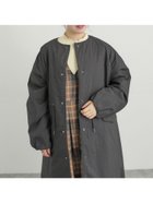 【サマンサモスモス/Samansa Mos2】の中綿ロングコート 人気、トレンドファッション・服の通販 founy(ファニー) ファッション Fashion レディースファッション Fashion for Women アウター Coat / Outerwear Collection コート・ロングコート・ピーコート Long Coats, Peacoats & More ドローストリング Drawstring, Pull Cord ロング Long, Long-Length thumbnail チャコールグレー|ID: prp329100004832266 ipo3291000000035186303