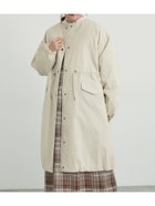 【サマンサモスモス/Samansa Mos2】の中綿ロングコート 人気、トレンドファッション・服の通販 founy(ファニー) ファッション Fashion レディースファッション Fashion for Women アウター Coat / Outerwear Collection コート・ロングコート・ピーコート Long Coats, Peacoats & More ドローストリング Drawstring, Pull Cord ロング Long, Long-Length thumbnail ベージュ|ID: prp329100004832266 ipo3291000000035186307