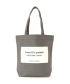 【ロイヤルフラッシュ/ROYAL FLASH】のbeautiful people/ビューティフルピープル/SDGs name tag tote bag 人気、トレンドファッション・服の通販 founy(ファニー) ファッション Fashion レディースファッション Fashion for Women バッグ Bags キャンバス Canvas, Canvas Fabric スタンダード Standard, Basic 定番 Standard, Basic Item パターン Pattern, Design Print ビッグ Big, Oversized ポケット Pocket, Pocket Detail thumbnail グレー|ID: prp329100004832268 ipo3291000000035186324