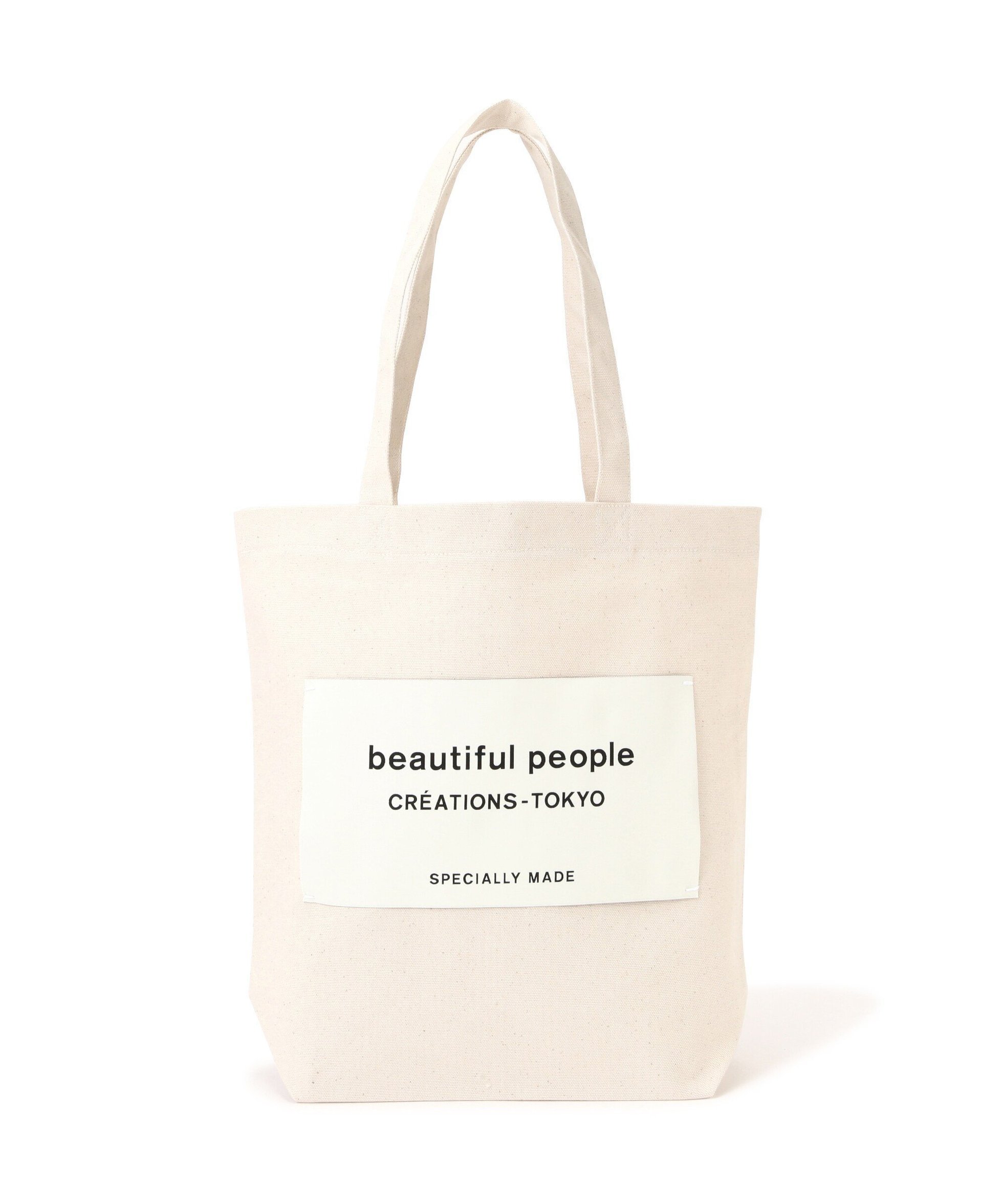 【ロイヤルフラッシュ/ROYAL FLASH】のbeautiful people/ビューティフルピープル/SDGs name tag tote bag インテリア・キッズ・メンズ・レディースファッション・服の通販 founy(ファニー) ファッション Fashion レディースファッション Fashion for Women バッグ Bags キャンバス Canvas, Canvas Fabric スタンダード Standard, Basic 定番 Standard, Basic Item パターン Pattern, Design Print ビッグ Big, Oversized ポケット Pocket, Pocket Detail エクリュ9|ID: prp329100004832268 ipo3291000000035186327