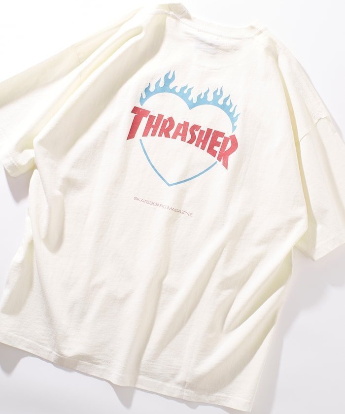 【フリークスストア/FREAK'S STORE】のバックロゴフレイムハート TEE/スラッシャー/バックプリント/ユニセックス【限定展開】 25SS 人気、トレンドファッション・服の通販 founy(ファニー) 　ファッション　Fashion　レディースファッション　Fashion for Women　バッグ　Bags　2025年　2025　2025春夏・S/S　Spring/Summer 2025 SS25　おすすめ　Recommended / Our Picks　グラフィック　Graphic, Graphic Design　トレンド　Trend, Trending Now　プリント　Print, Printed Pattern　ベーシック　Basic, Essential　ルーズ　Loose, Oversized　夏　Summer　S/S・春夏　SS, Spring/Summer, Warm Season　 other-1|ID: prp329100004832280 ipo3291000000035186452