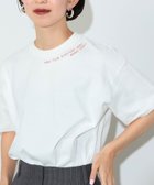 【ビームス ハート/BEAMS HEART】のHEART刺繍 Tシャツ(M~L) 人気、トレンドファッション・服の通販 founy(ファニー) ファッション Fashion レディースファッション Fashion for Women トップス・カットソー Cut & Sew Tops シャツ・ブラウス・オフィスカジュアル Elegant Blouses & Button-Ups ロングTシャツ・Tシャツ Longline T-Shirts & Tees インナー Innerwear キャミワンピース Cami Dress, Slip Dress サロペット Overalls, Salopette シンプル Simple, Minimal トレンド Trend, Trending Now バランス Balance, Style Balance thumbnail OFF_WHT|ID: prp329100004832281 ipo3291000000035186474