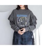 【ローリーズファーム/LOWRYS FARM】のフリルバンドTLS 人気、トレンドファッション・服の通販 founy(ファニー) ファッション Fashion レディースファッション Fashion for Women インナー Innerwear キャミワンピース Cami Dress, Slip Dress サロペット Overalls, Salopette デニム Denim, Jeans Material フリル Frill, Ruffle プリント Print, Printed Pattern ボトム Bottoms, Lower Wear thumbnail グレー|ID: prp329100004832290 ipo3291000000035186562