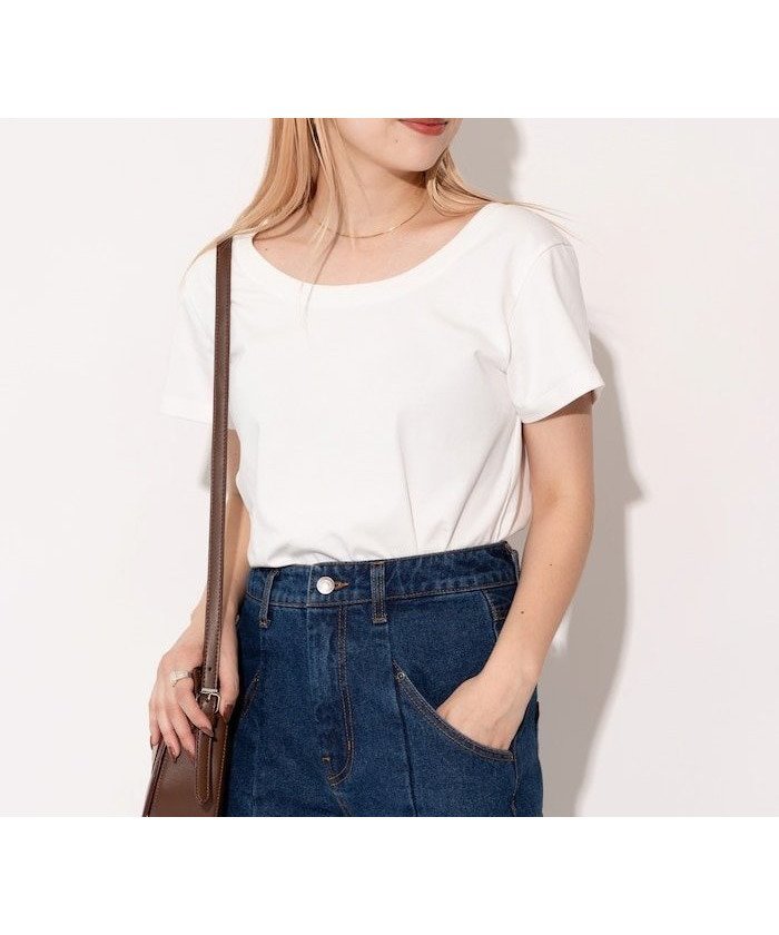 【フリークスストア/FREAK'S STORE】の骨格ストレートさん向け 骨格別 Tシャツ STRAIGHT 人気、トレンドファッション・服の通販 founy(ファニー) 　ファッション　Fashion　レディースファッション　Fashion for Women　トップス・カットソー　Cut & Sew Tops　シャツ・ブラウス・オフィスカジュアル　Elegant Blouses & Button-Ups　ロングTシャツ・Tシャツ　Longline T-Shirts & Tees　ストレート　Straight, Straight Cut　チャーム　Charm, Pendant　デコルテ　Décolleté, Neckline　トレンド　Trend, Trending Now　S/S・春夏　SS, Spring/Summer, Warm Season　夏　Summer　2025年　2025　2025春夏・S/S　Spring/Summer 2025 SS25　 other-1|ID: prp329100004832295 ipo3291000000035186597