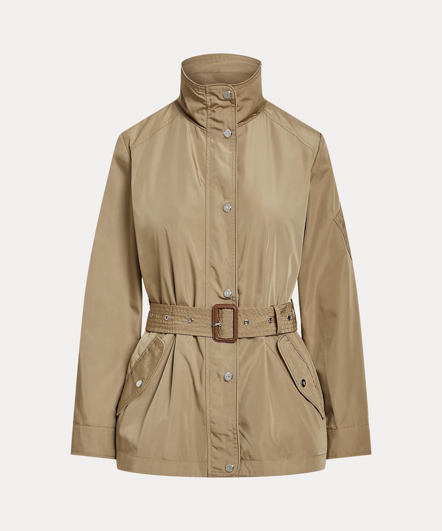 【ラルフローレン/RALPH LAUREN】のベルテッド ファネルネック アノラック 人気、トレンドファッション・服の通販 founy(ファニー) 　ファッション　Fashion　レディースファッション　Fashion for Women　カフス　Cuff Design　ストレート　Straight, Straight Cut　パッチ　Patch, Appliqué　フィット　Fit, Slim Fit　フェイクレザー　Faux Leather, PU Leather　フラップ　Flap, Flap Pocket　フロント　Front, Front Design　ポケット　Pocket, Pocket Detail　メタル　Metal, Metal Parts　ループ　Loop, Loop Knit　長袖　Long Sleeve, Full Sleeve　 other-1|ID: prp329100004832328 ipo3291000000035186874